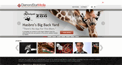 Desktop Screenshot of diamondstarmedia.com